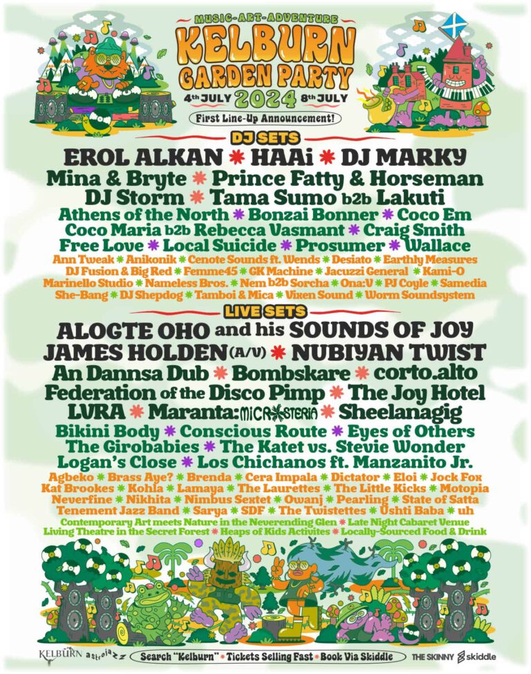 Kelburn Garden Party - 2024 Poster
