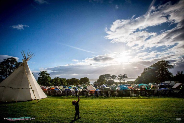 Kelburn Garden Party - campsite