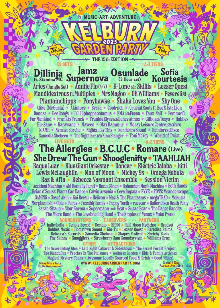 Kelburn Garden Party 2025 web flyer